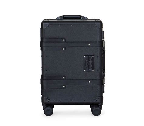 nappa leather suitcase